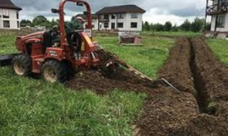 Копка траншей для водопровода в Темрюке: цена за метр от 924 руб.